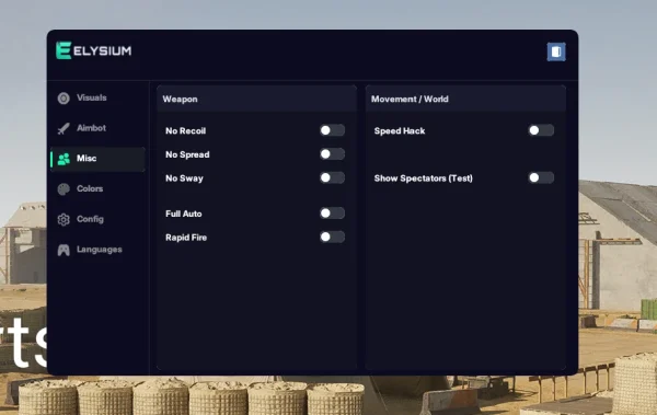 Squad cheat misc menu