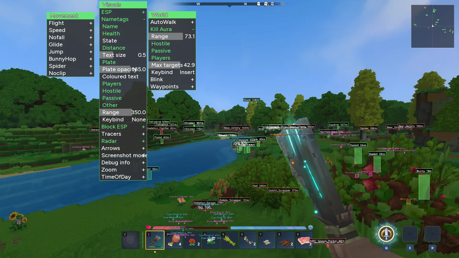 hytale cheats menu